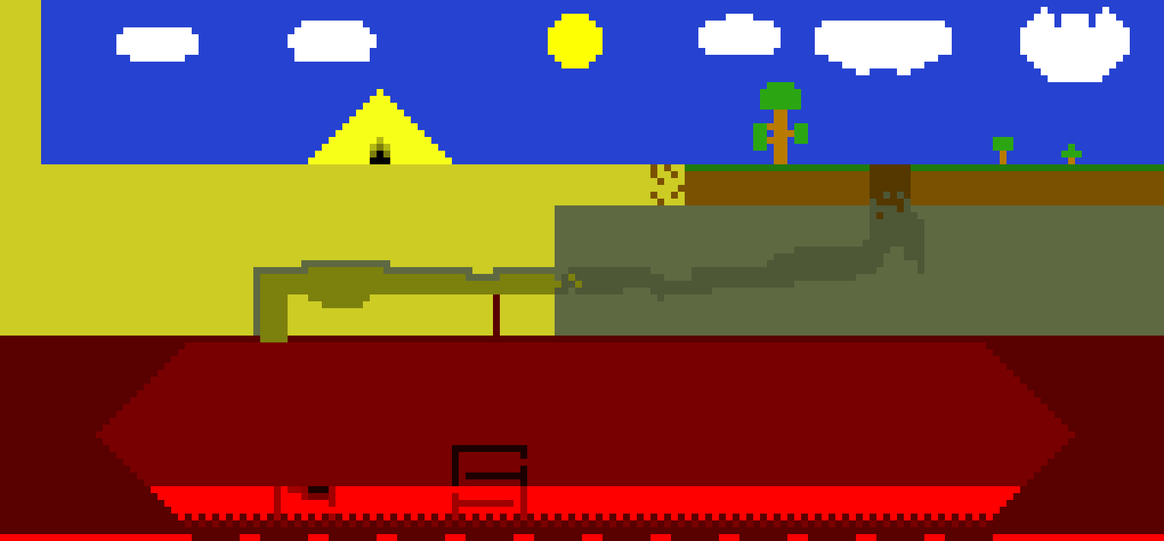 Finished pixel world