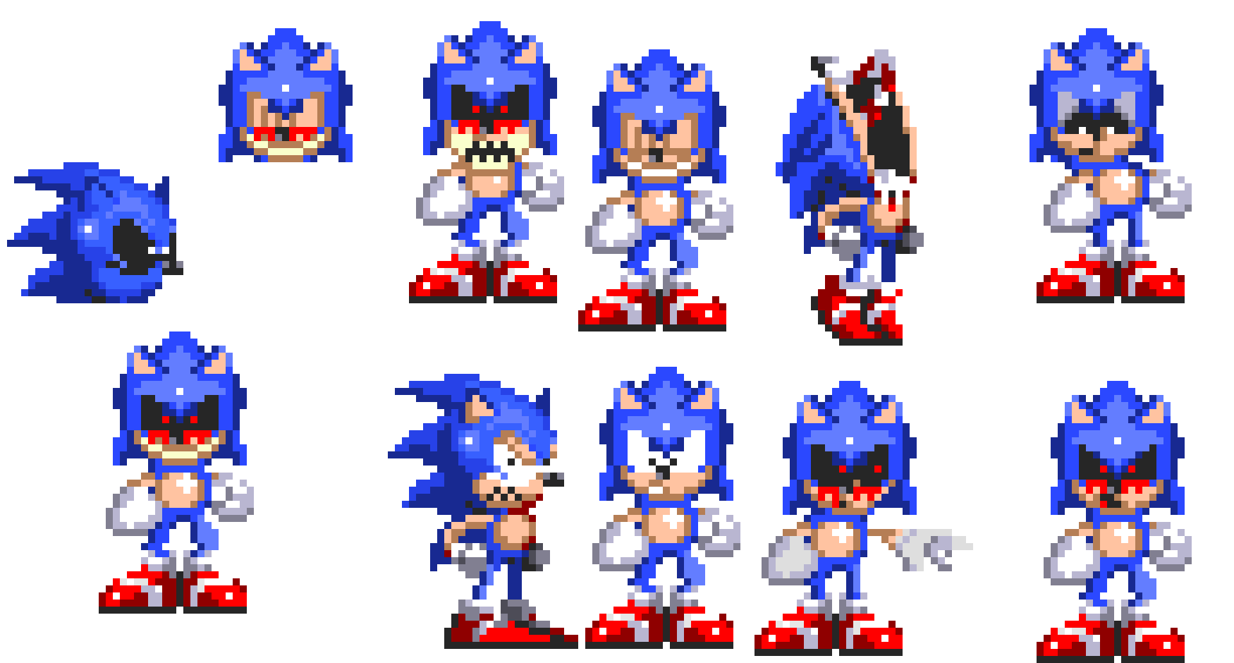 [f698d4] fnf vs sonic sprites phase 3 with icon