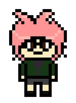 Yuuya Akihara pixel sprite