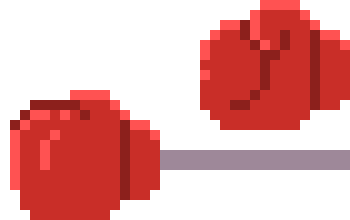 [7a079b] Red Boxing Glove Left