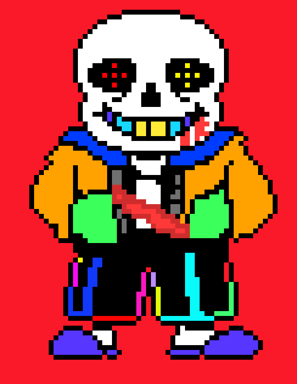[f3cc21] ...tale sans Sprite