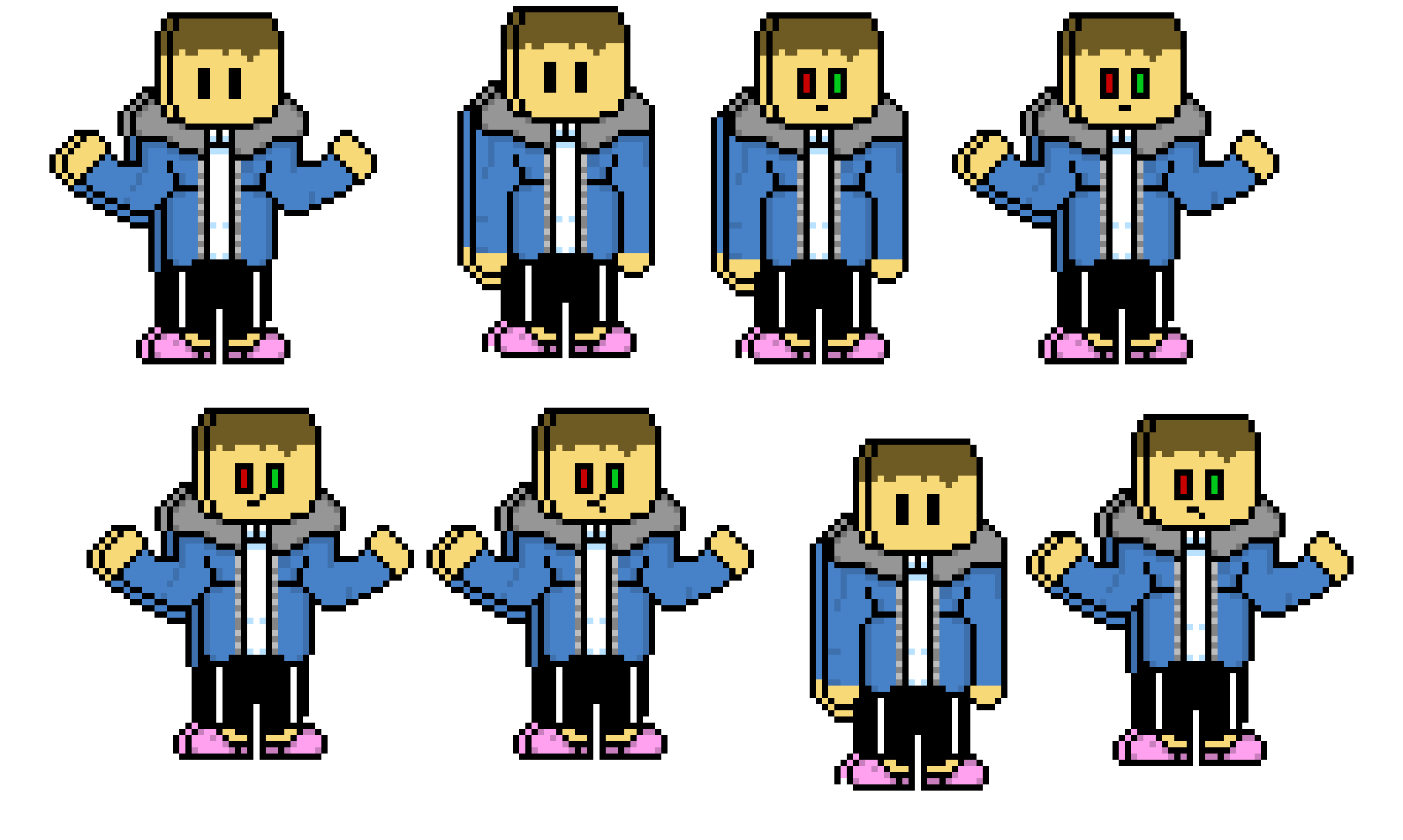Ethan hand sprites page 1