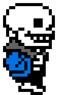 UnderTale - Sans sideways