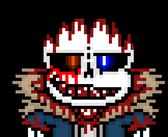 [57dac4] it literally takes place in 2 different places, whatever AU MTT is in and HorrorTale