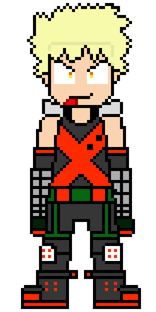 [b9de0d] well you can stop time huh............ - bakugou katsuki  