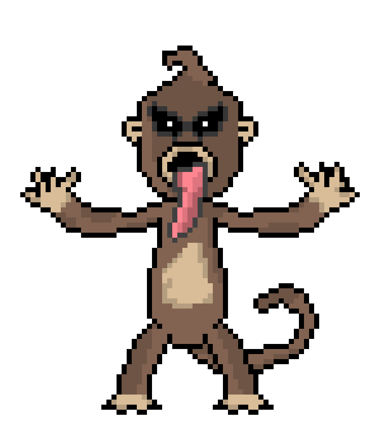 [9664c4] Creepy Monkey