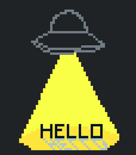 [9664c4] Black background ship