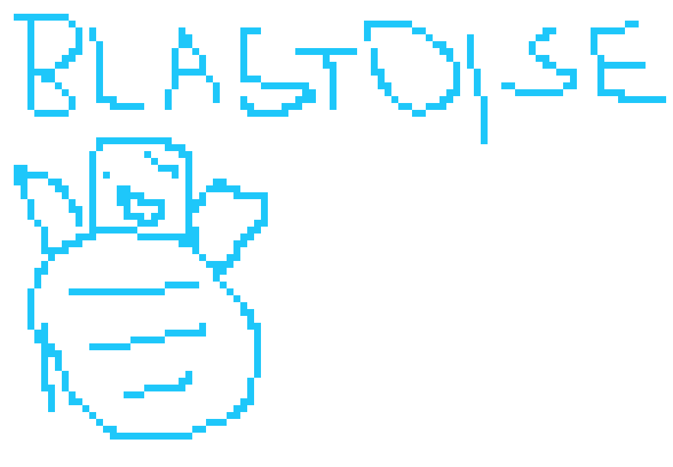 [fcefdf] Blastoise