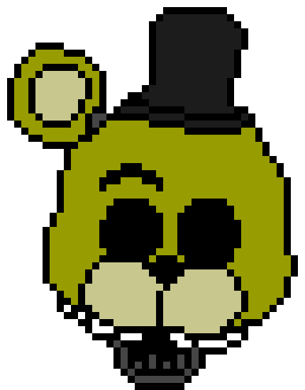 Ignited Golden Freddy From TJOC Story Mode