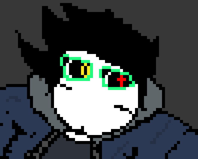 [0b970e] The nefarious poision darter watching as all three of its darts bounce off of me with no effect because i have a permanent +1 def