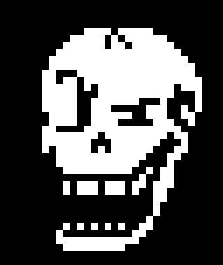 sans why is there black stuff on me? -MOAU