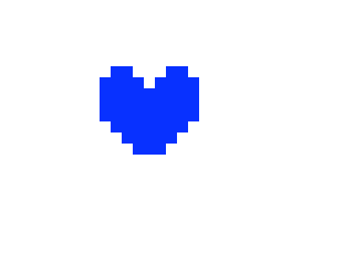 [1ae30d] blue heart