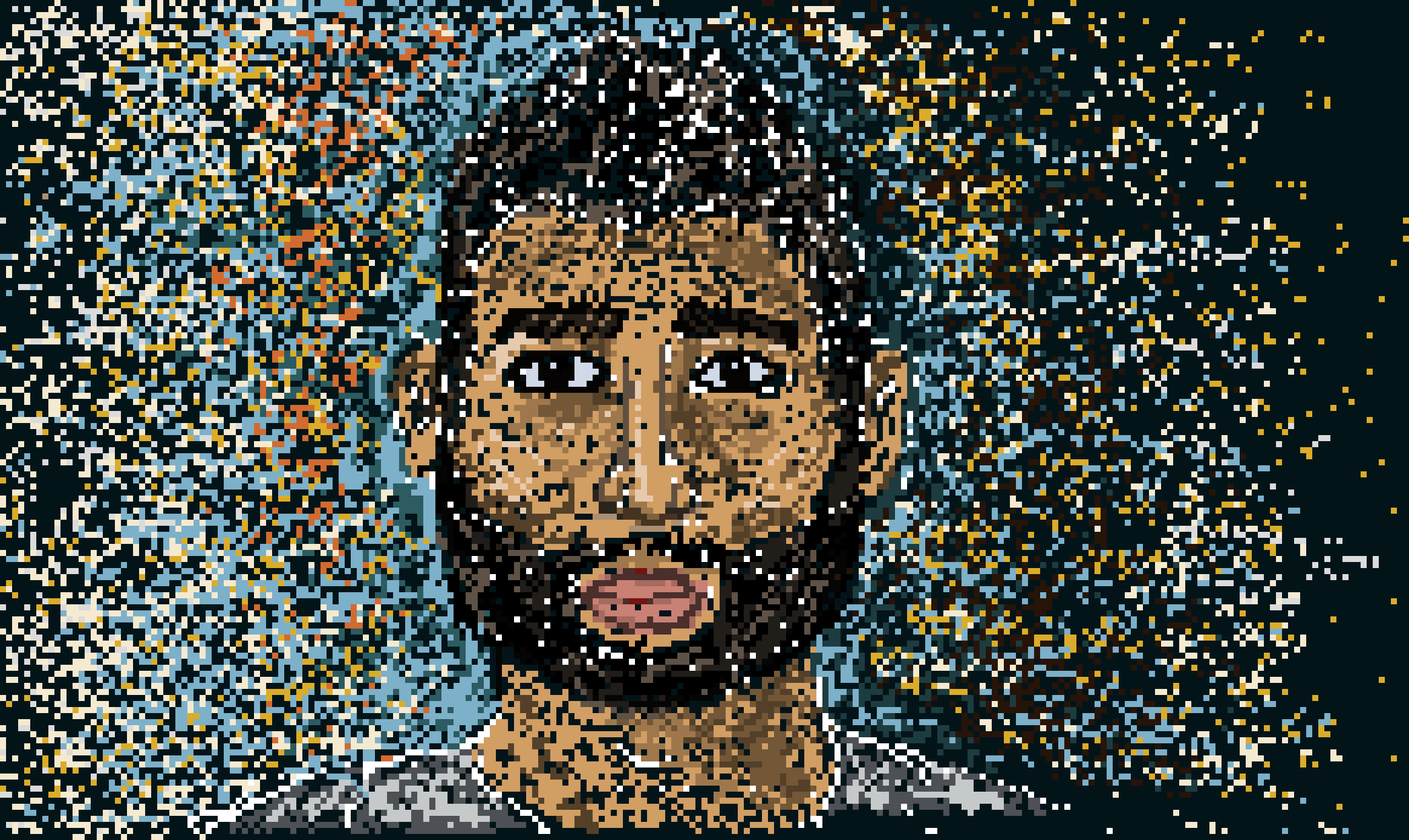 [9664c4] Autorretrato pixelado
