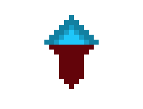 [9664c4] A blue fire tourch