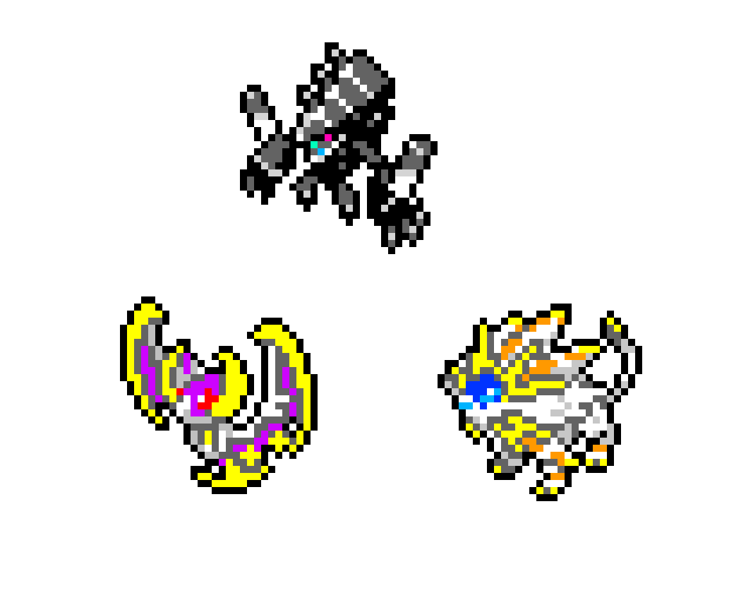 lunala and solgaleo and necrozma