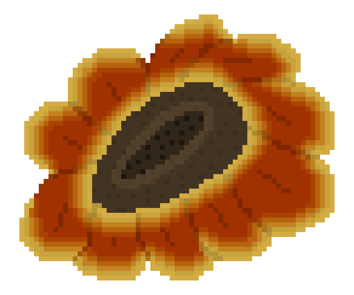 [30842b] The Red Sunflower