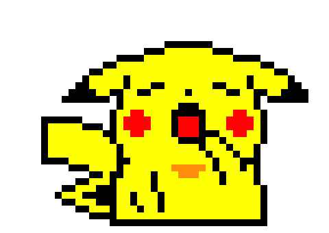 [9664c4] Yawning pikachu