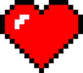 [e2ed1a] half Heart 