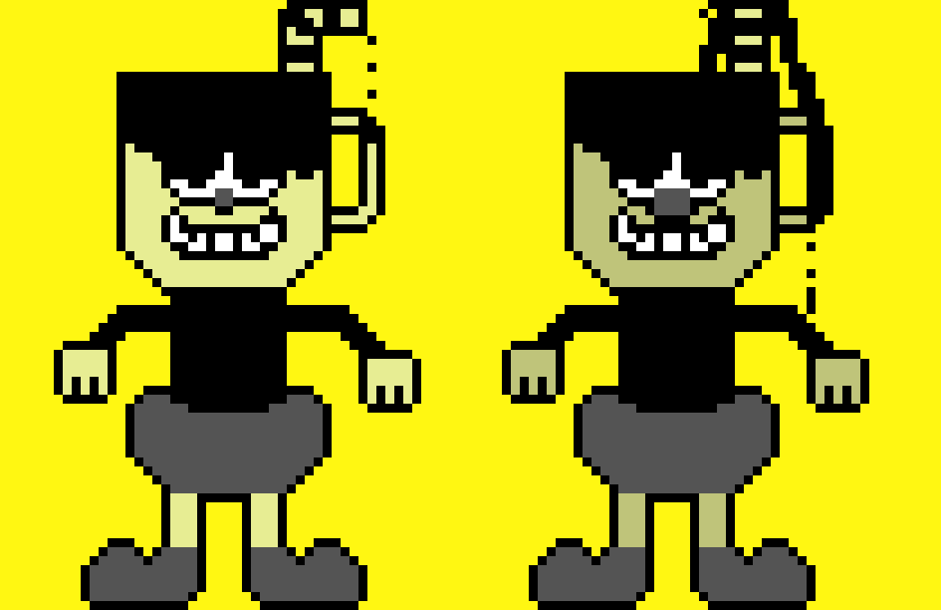 [05b0c1] Inkhead and Inkman (I made this too.)