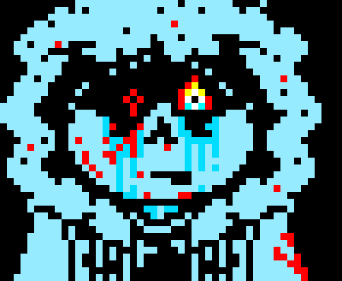 [2fbf6b] *gets up and grabs terror, throws him on the floor head first* DONT TOUCH HIM. *wiping his tears* - Helix