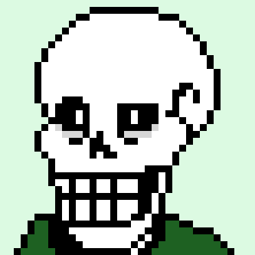 what the fuck happened? and why did i just see a cop version of sans chasing a hamburger that can talk?