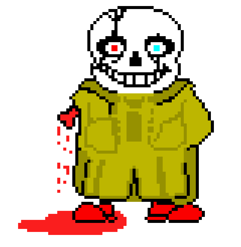 [9664c4] Gaster soul Sans Sprite(GEORGIE)