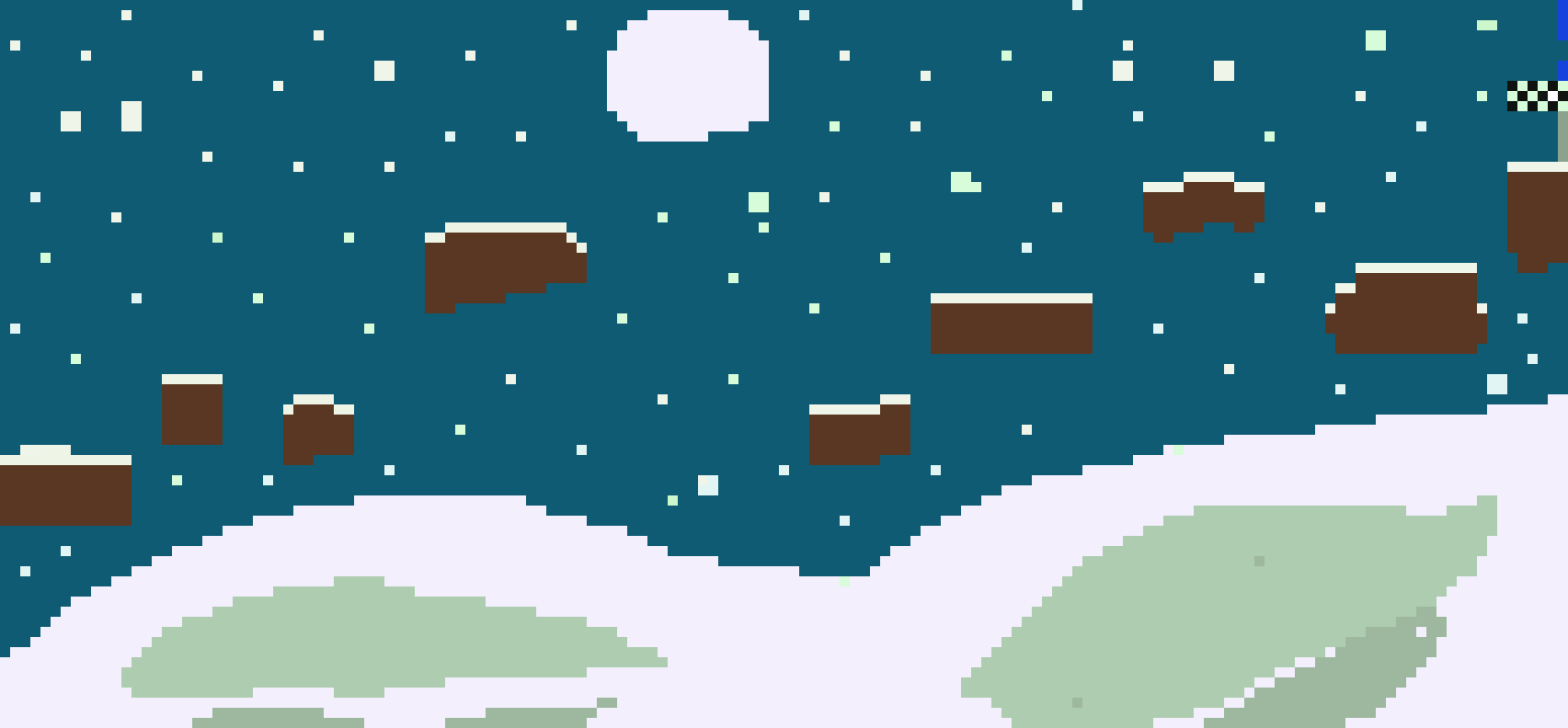 [f5fa19] Night snowy sky
