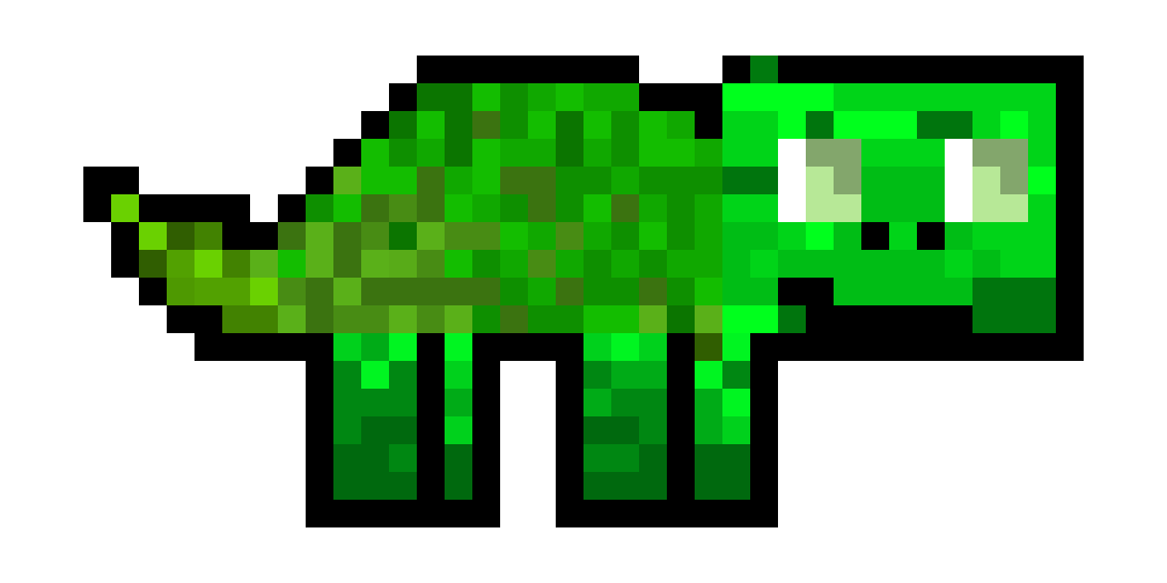 [9664c4] 8-Bit turtle for video game