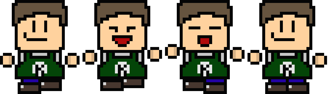 [54cec1] Gary Jump sprite