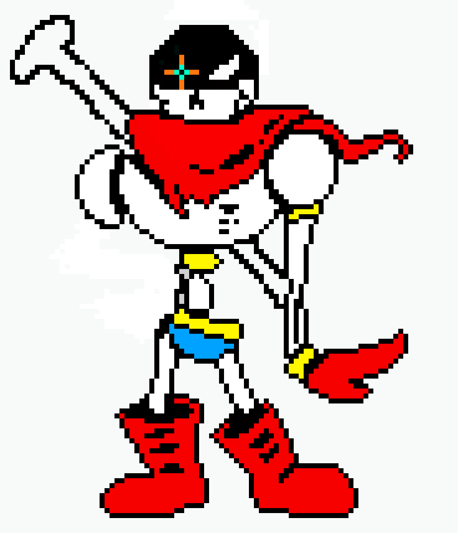 Undertale Papyrus sprite