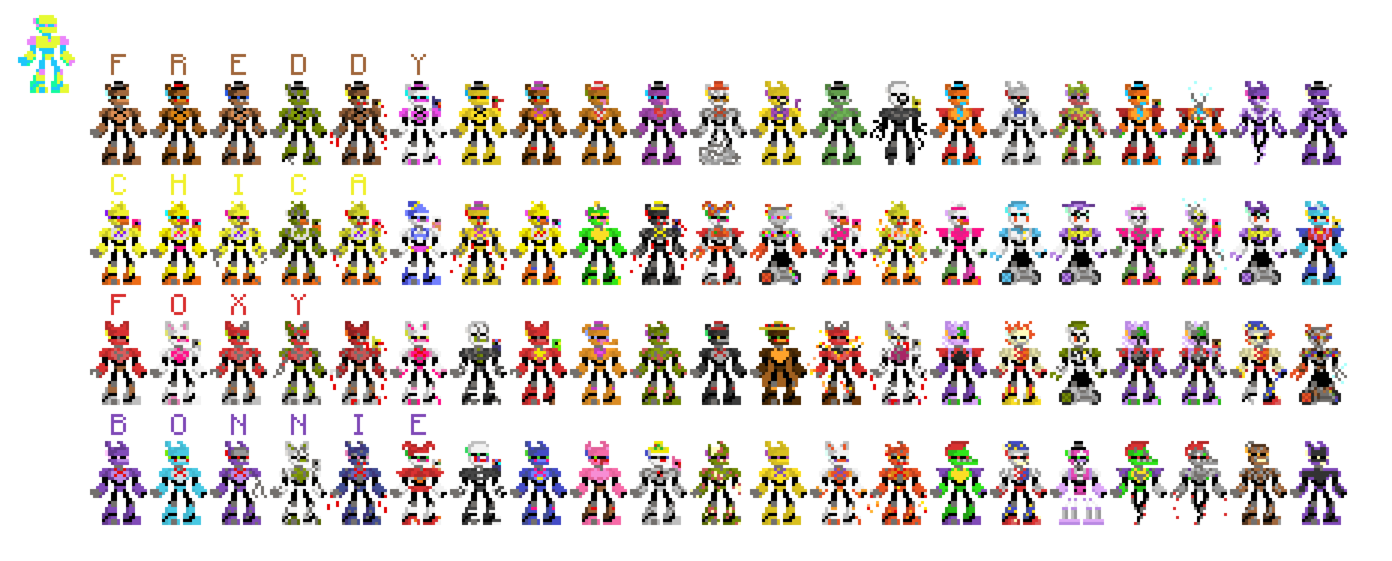 [4bb1ed] Fnaf Done 100%