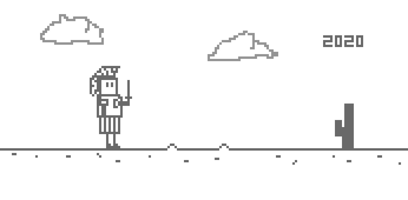 Dino game - warrior p1