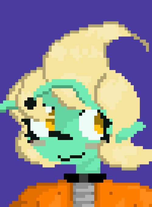 [8c660b] im gonna draw my alien again i feel i can do better than this