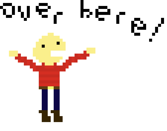 [9664c4] Over here!
