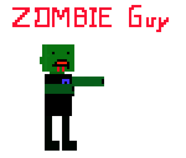 [9664c4] Zombie Guy - Unturned