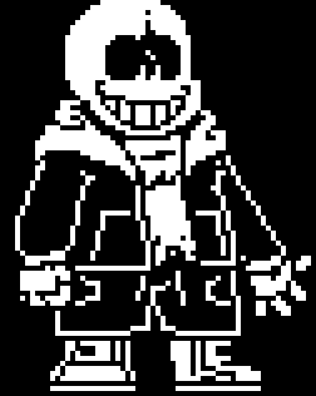 Sans runker guy but swapped but not but actually but actually not but actually is and he's going to beat you to death - K.Vargas