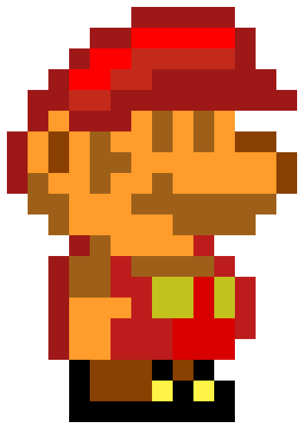 Super Mario World NES Palette Swap