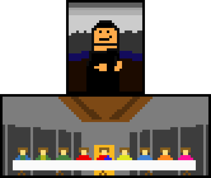 [0e64bf] Mona Lisa + Last supper painting