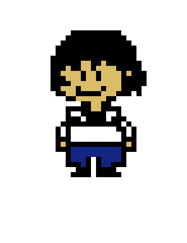[ff3464] Custom Undertale Human Sprite Template