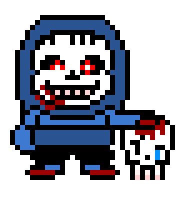 [0ab601] IJ!Insanity Sans Overworld Sprite