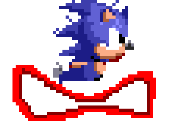 Sonic 1 remake peelout