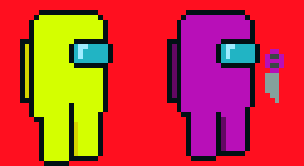 [3877f4] im from a game called among us, where everyone has to guess who the imposter is...