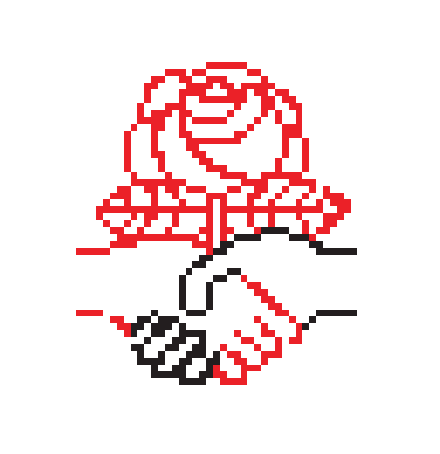 [0f791f] pixel art rose