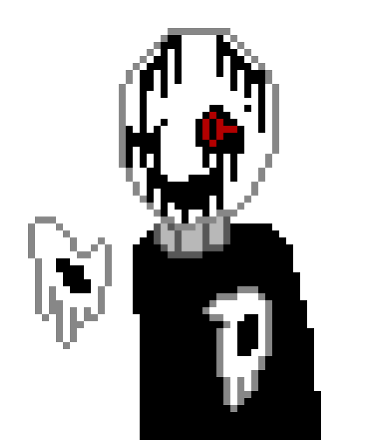 [b63bdb] *Gaster looks over at FT, who is up to his chest in the hate*
