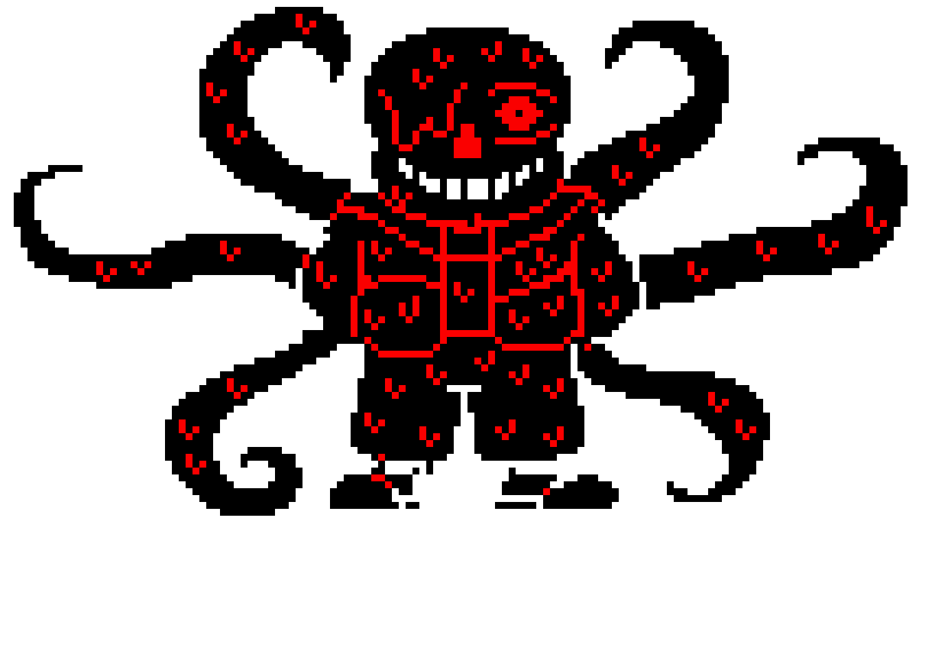 [9664c4] nightmare sans covered in blood