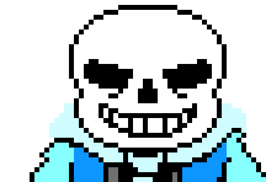 teleports and punches error sans with ice fist sending him to a wall  *
