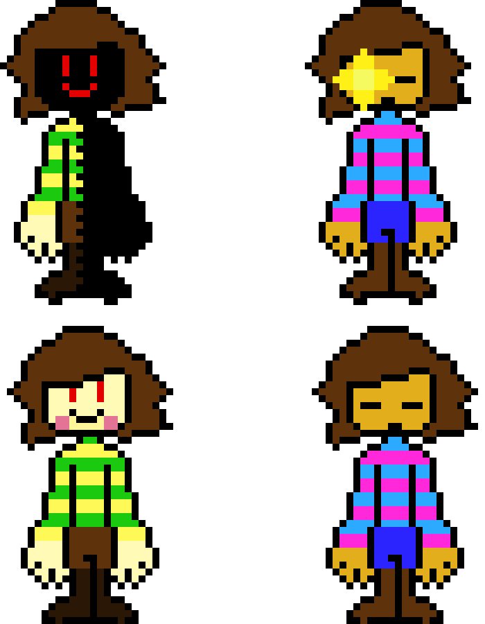 [9664c4] Verison of Frisk and Chara