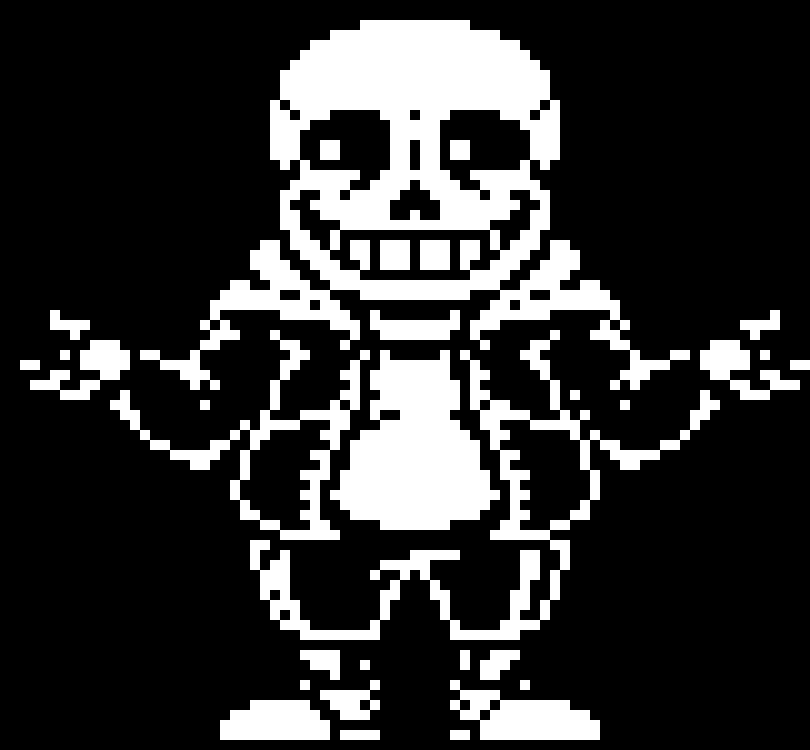 [517ec1] Deltarune Sans Sprite