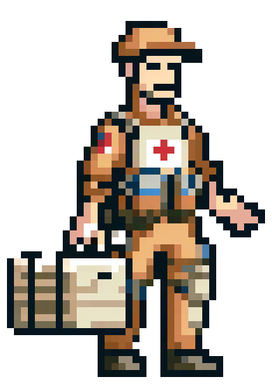 [f26dc3] Idle Character pixel art