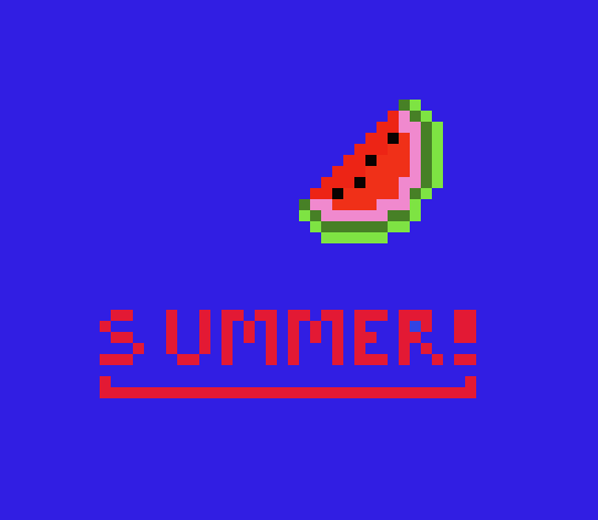 [9664c4] watermelon in summer!